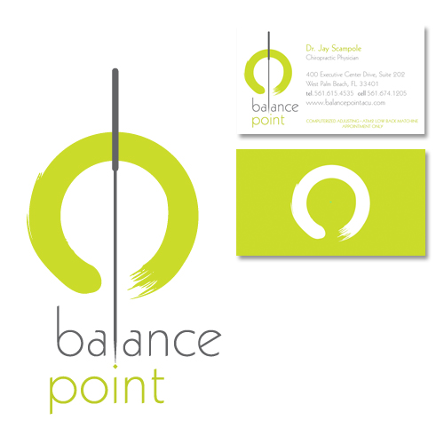 Balance Point Acupuncture Logo And Branding